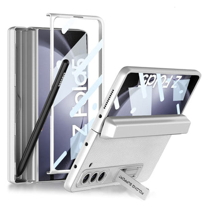 Premium Flip Phone Case with Stylus Holder for Samsung Galaxy Z Fold 5