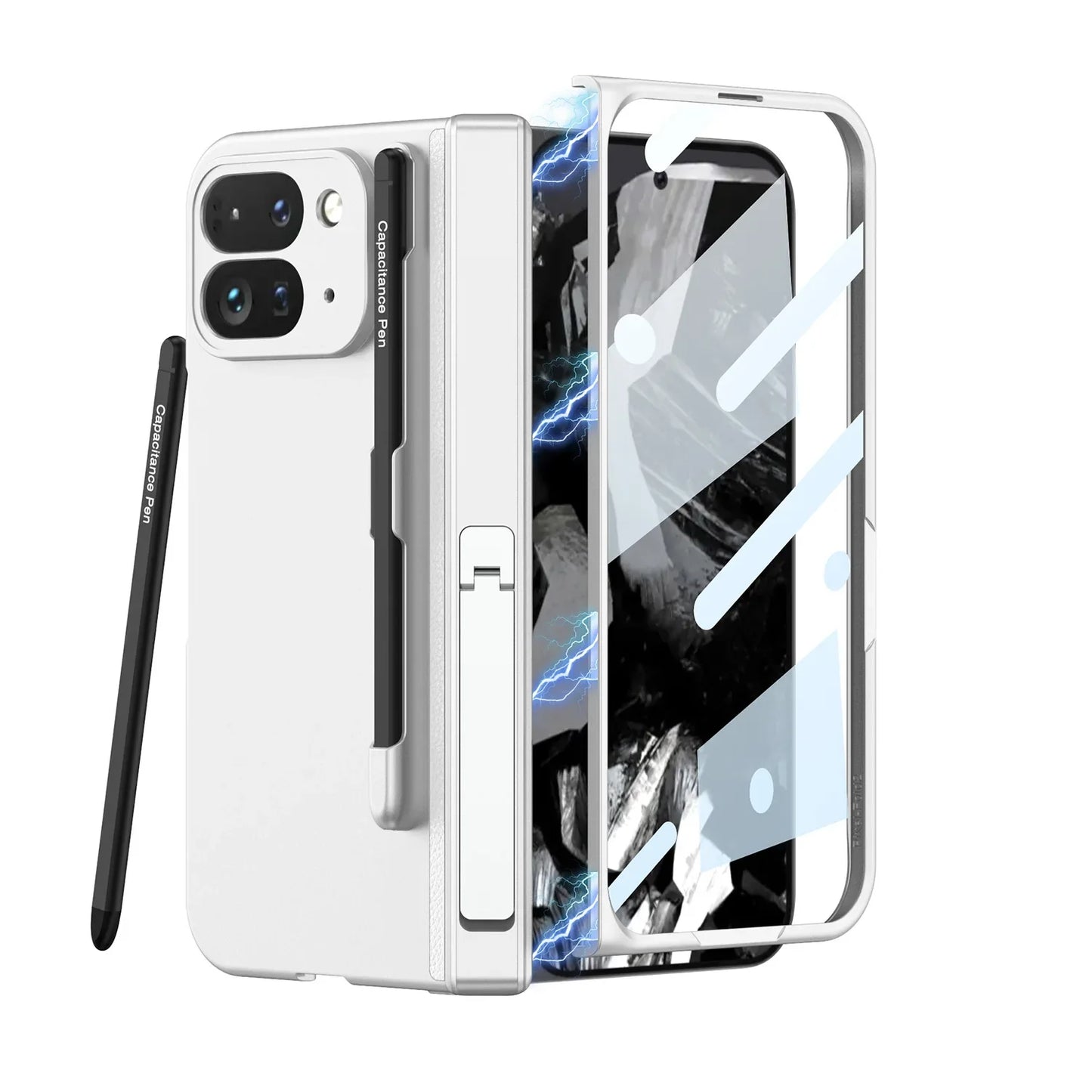 Durable Phone Case with Stylus Holder