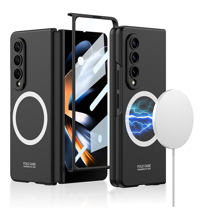 Slim Wireless Charging Cover For Samsung Galaxy Z Fold 4 - OmgCases