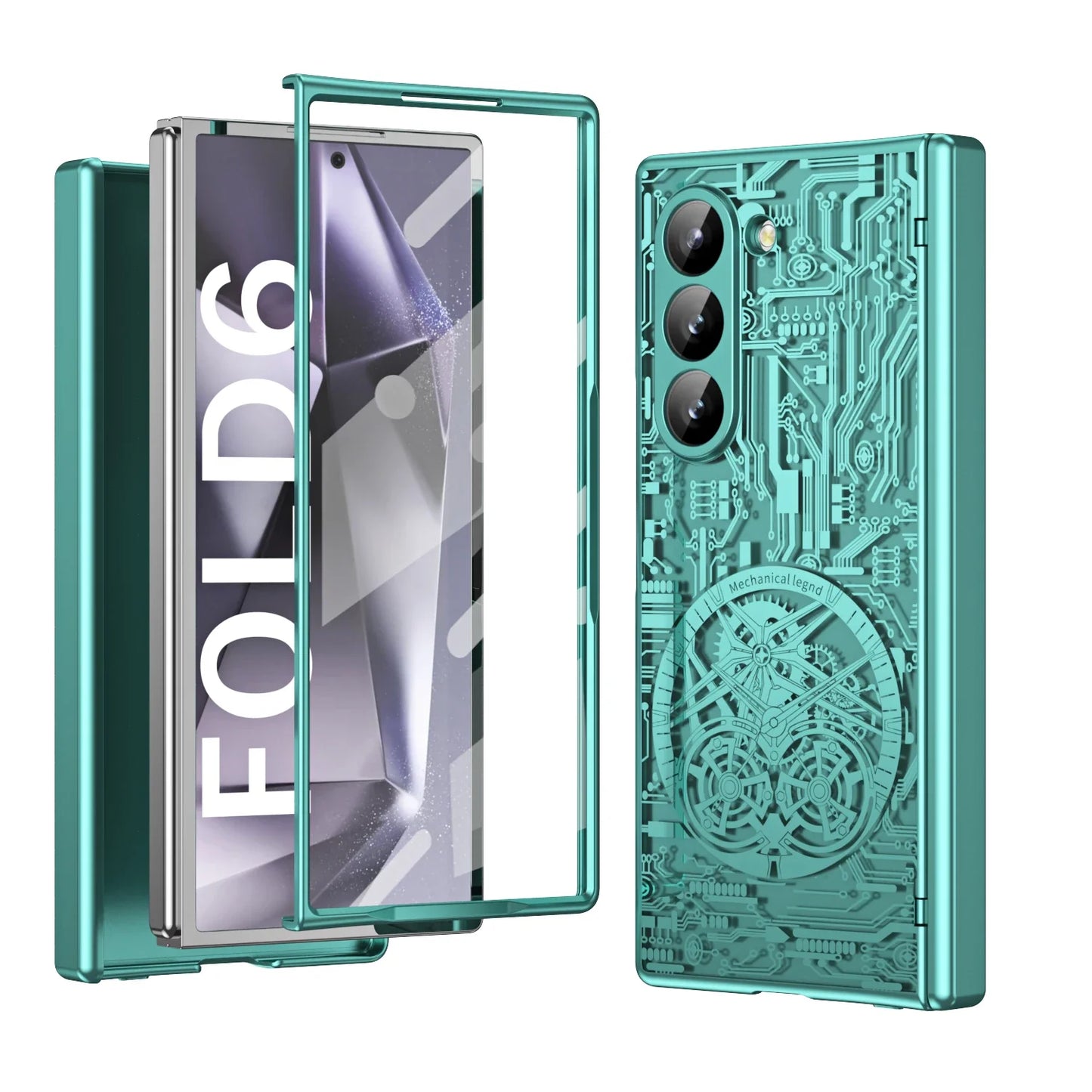 Clear Protective Cover For Samsung Galaxy Z Fold 6