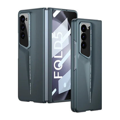 Tough Phone Case & Tempered Glass For Galaxy Z Fold