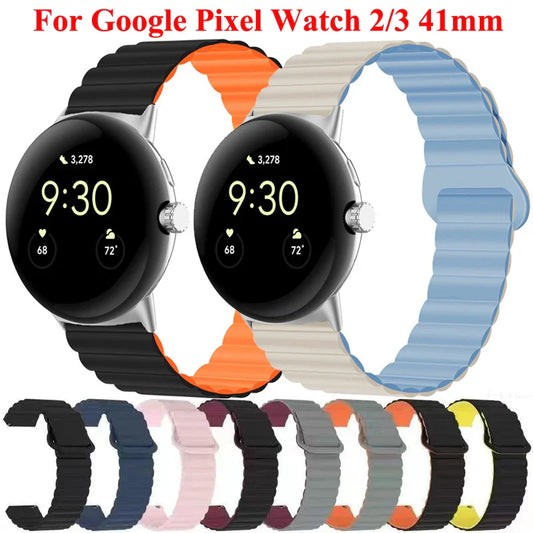 Flexible Silicone Strap For Google Pixel Watch 3 - OmgCases
