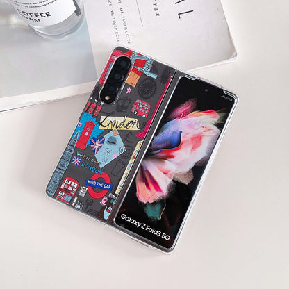 Vintage Metal Castle Phone Cover For Samsung Galaxy Z Fold 4