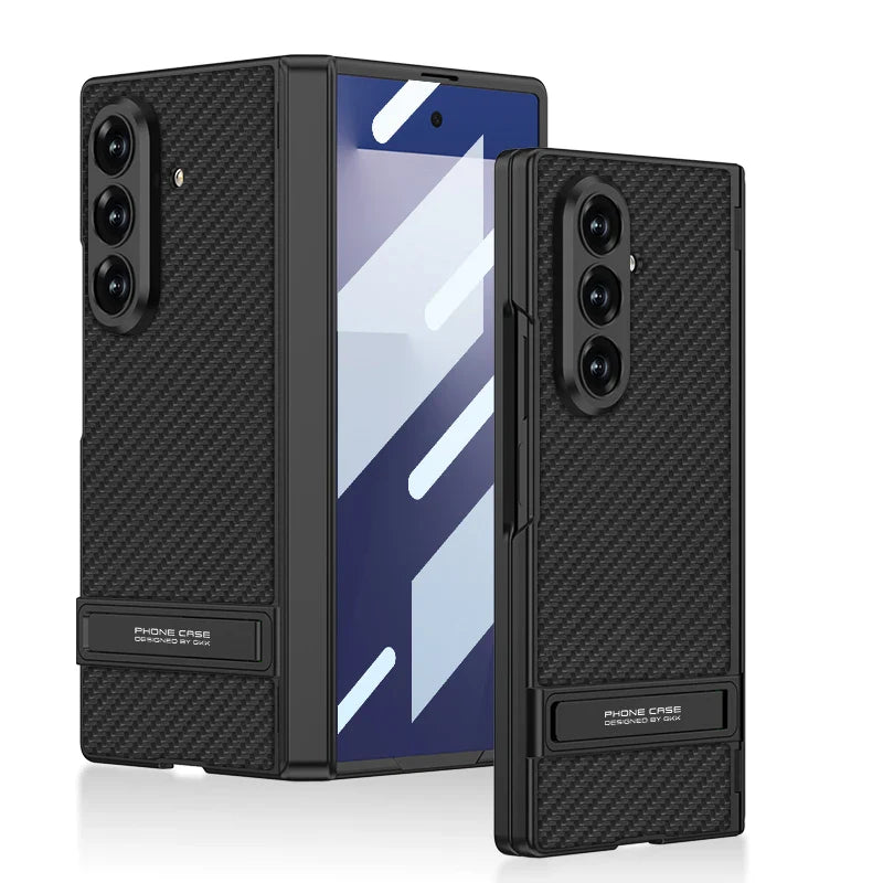 Premium Leather Flip Phone Cover For Z Fold 7