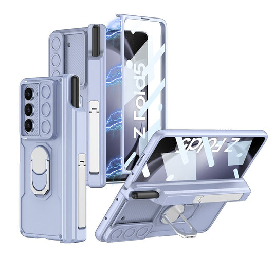 Durable Protective Case with Stand for Samsung Galaxy Z Fold 5 - OmgCases
