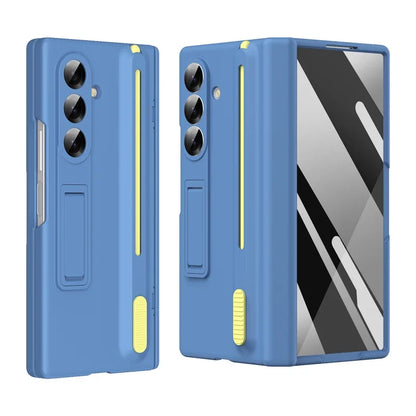 Clear Phone Case with Stylus Holder for Galaxy Z Fold