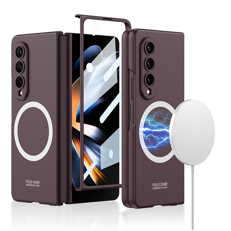 Slim Wireless Charging Cover For Samsung Galaxy Z Fold 4