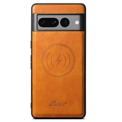Slim Leather Phone Wallet Case for Google Pixel