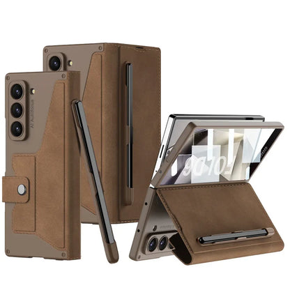 Durable Phone Cover with Screen Guard for Samsung Galaxy Z Fold 6