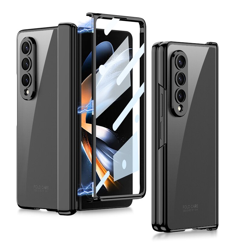 Clear Screen Protector Case for Samsung Galaxy Z Fold 4
