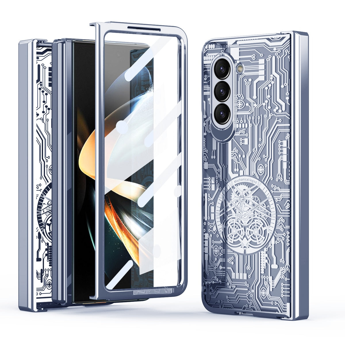 Clear Protective Case For Samsung Galaxy Z Fold 5 - OmgCases