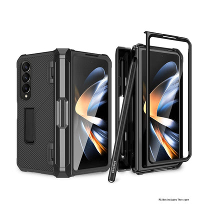 Durable Phone Case with S Pen Holder for Galaxy Z Fold 4 - OmgCases