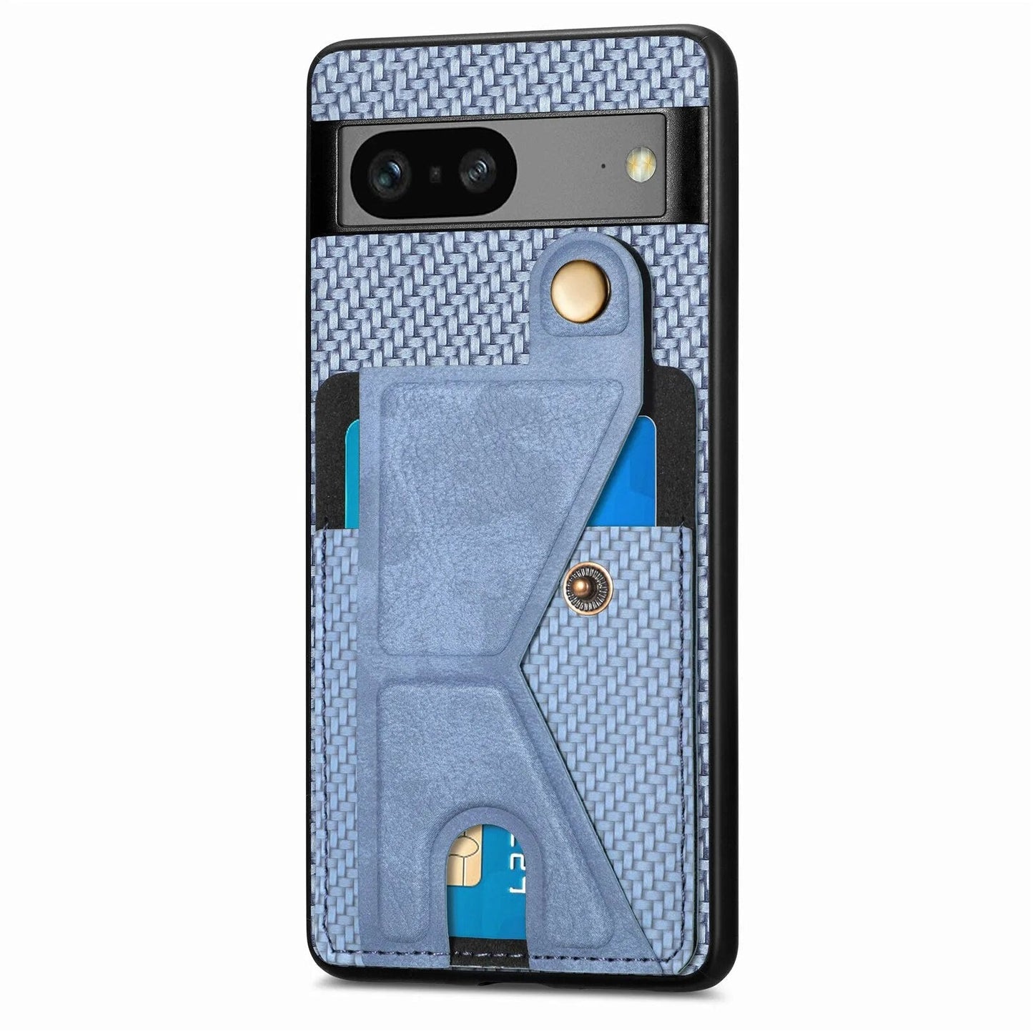 Protective Phone Case with Card Holder for Google Pixel 8
