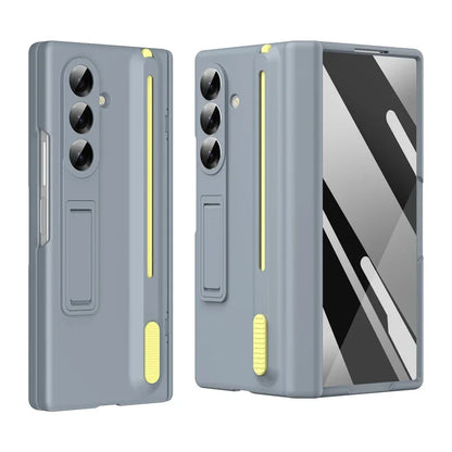 Clear Phone Case with Stylus Holder for Galaxy Z Fold - OmgCases