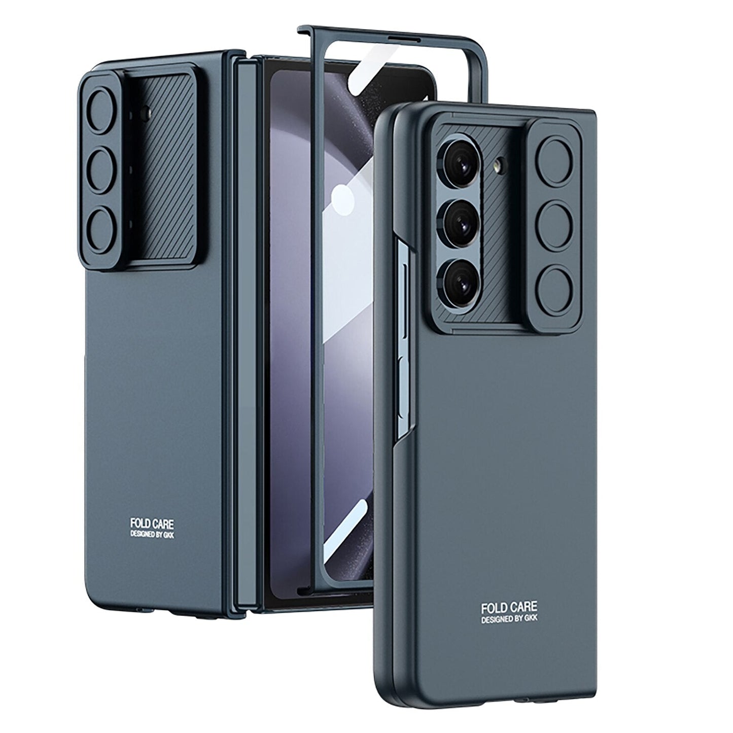 Durable Protective Cover with Camera Guard for Samsung Galaxy Z Fold 5