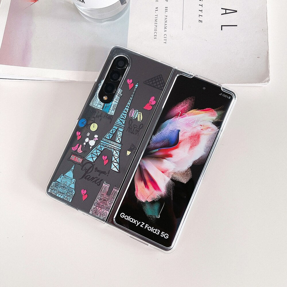 Vintage Metal Castle Phone Cover For Samsung Galaxy Z Fold 4