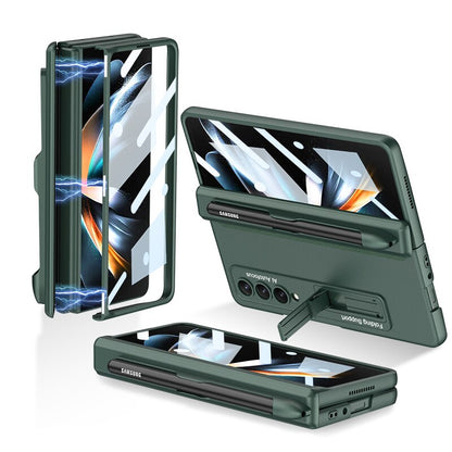 Phone Case for Samsung Galaxy Z Fold 4 with Stand and Screen Protector