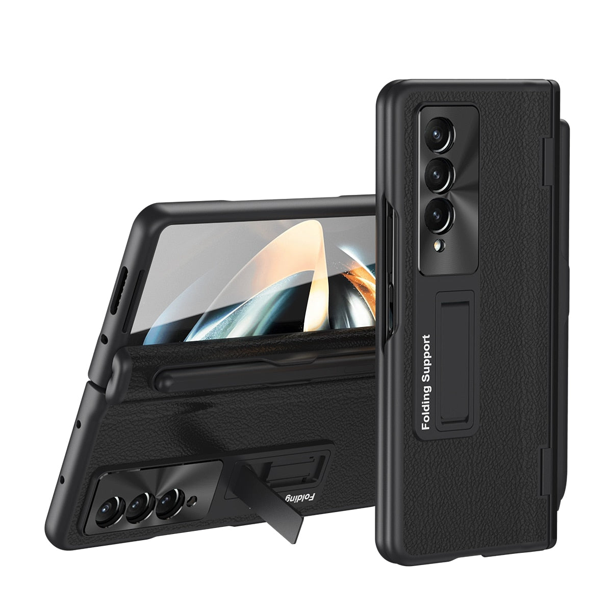 Premium Phone Cover With Stylus & Kickstand For Samsung Galaxy Z Fold 4 - OmgCases