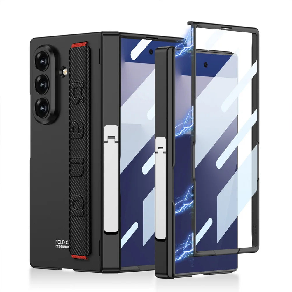 Phone Case with Stand and Wrist Strap