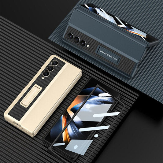 Thin Clear Cover with Screen Protector for Samsung Galaxy Z Fold 4 - OmgCases