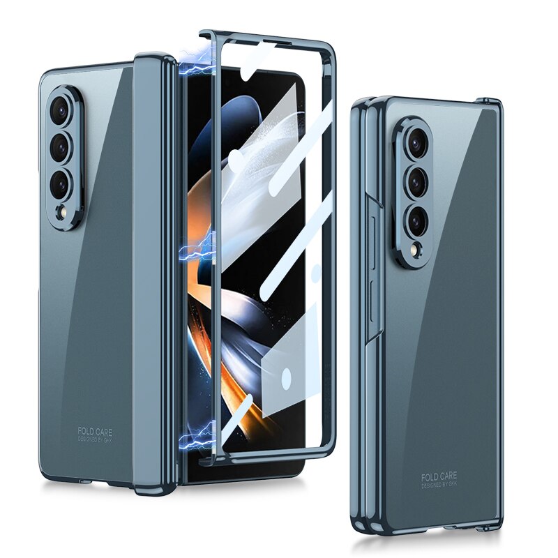 Clear Screen Protector Case for Samsung Galaxy Z Fold 4