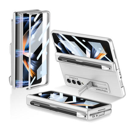Phone Case for Samsung Galaxy Z Fold 4 with Stand and Screen Protector