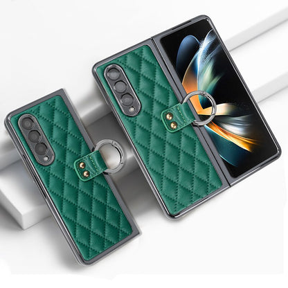 Luxury Phone Ring Holder Case for Samsung Galaxy Z Fold 5