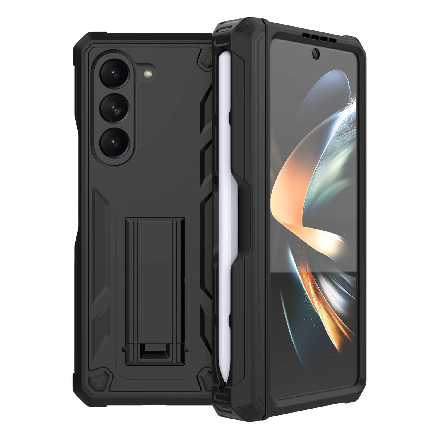 Durable Phone Case with Stand for Samsung Galaxy Z Fold 5 - OmgCases