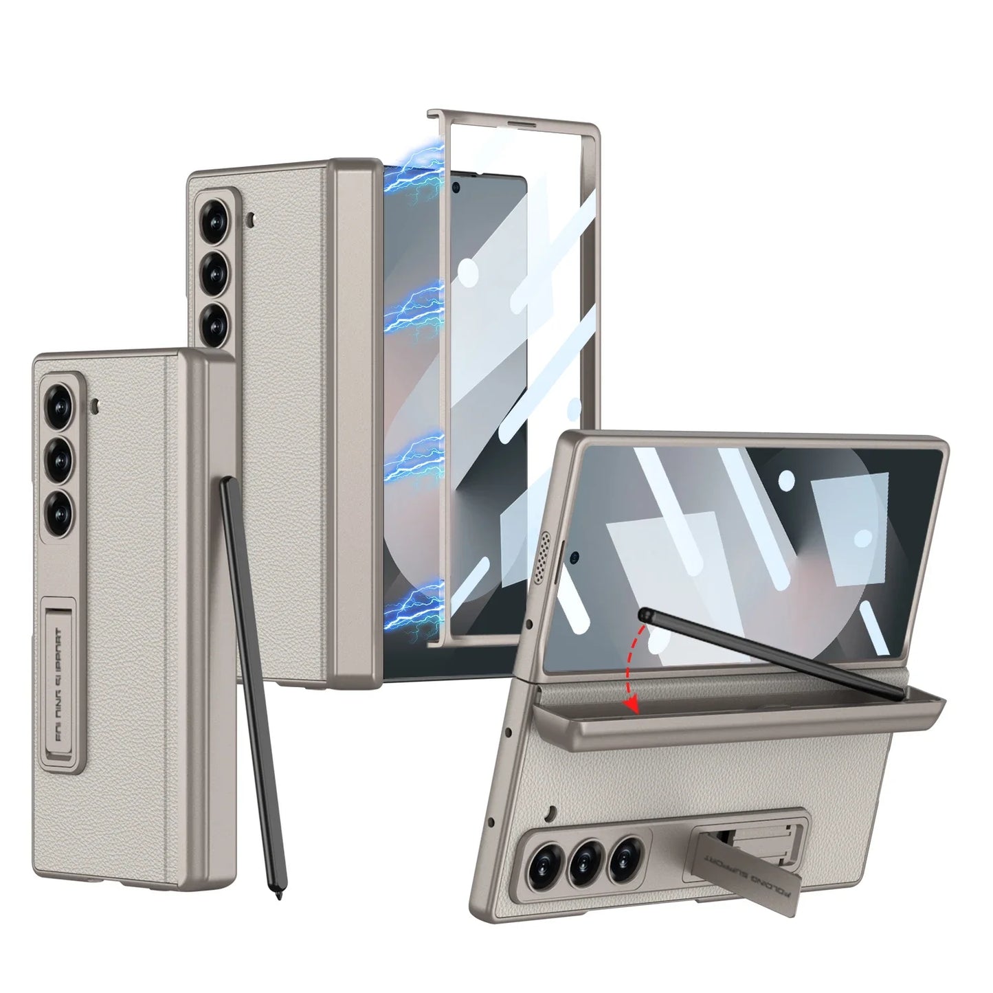 Premium Phone Cover with Kickstand for Samsung Galaxy Z Fold 6