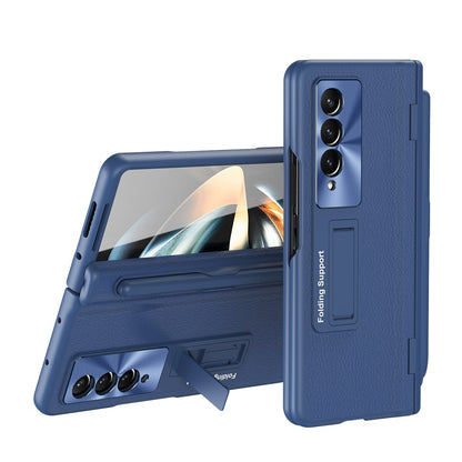 Premium Phone Cover With Stylus & Kickstand For Samsung Galaxy Z Fold 4
