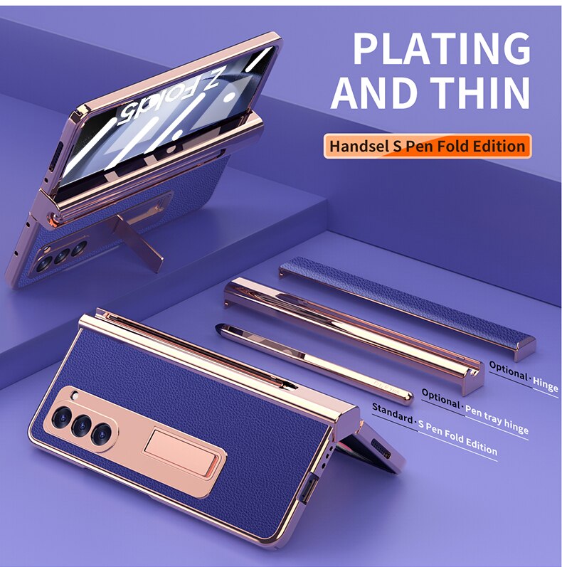 Premium Phone Case with Stand and Pen Holder