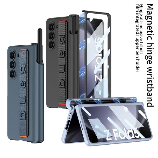 Flexible Phone Case with Magnetic Closure Strap - OmgCases