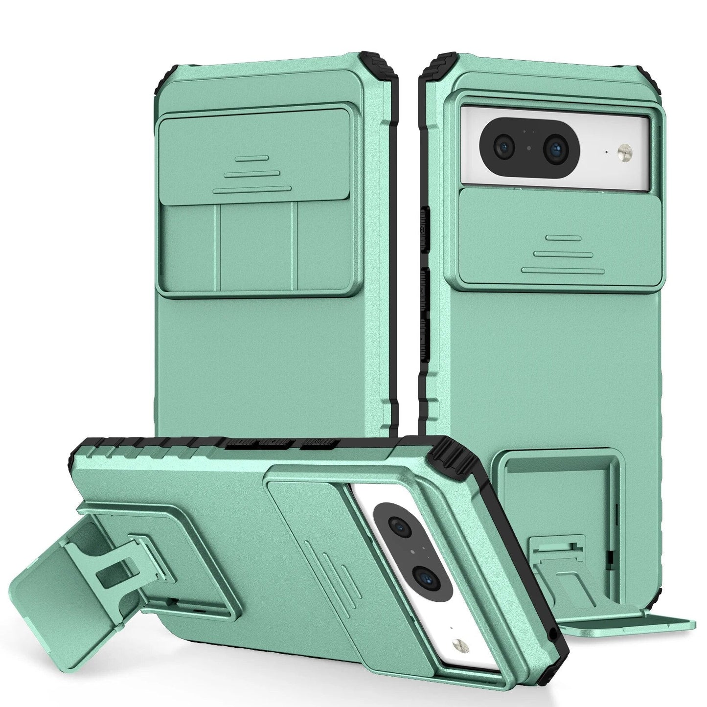 Durable Phone Case with Kickstand For Google Pixel 8