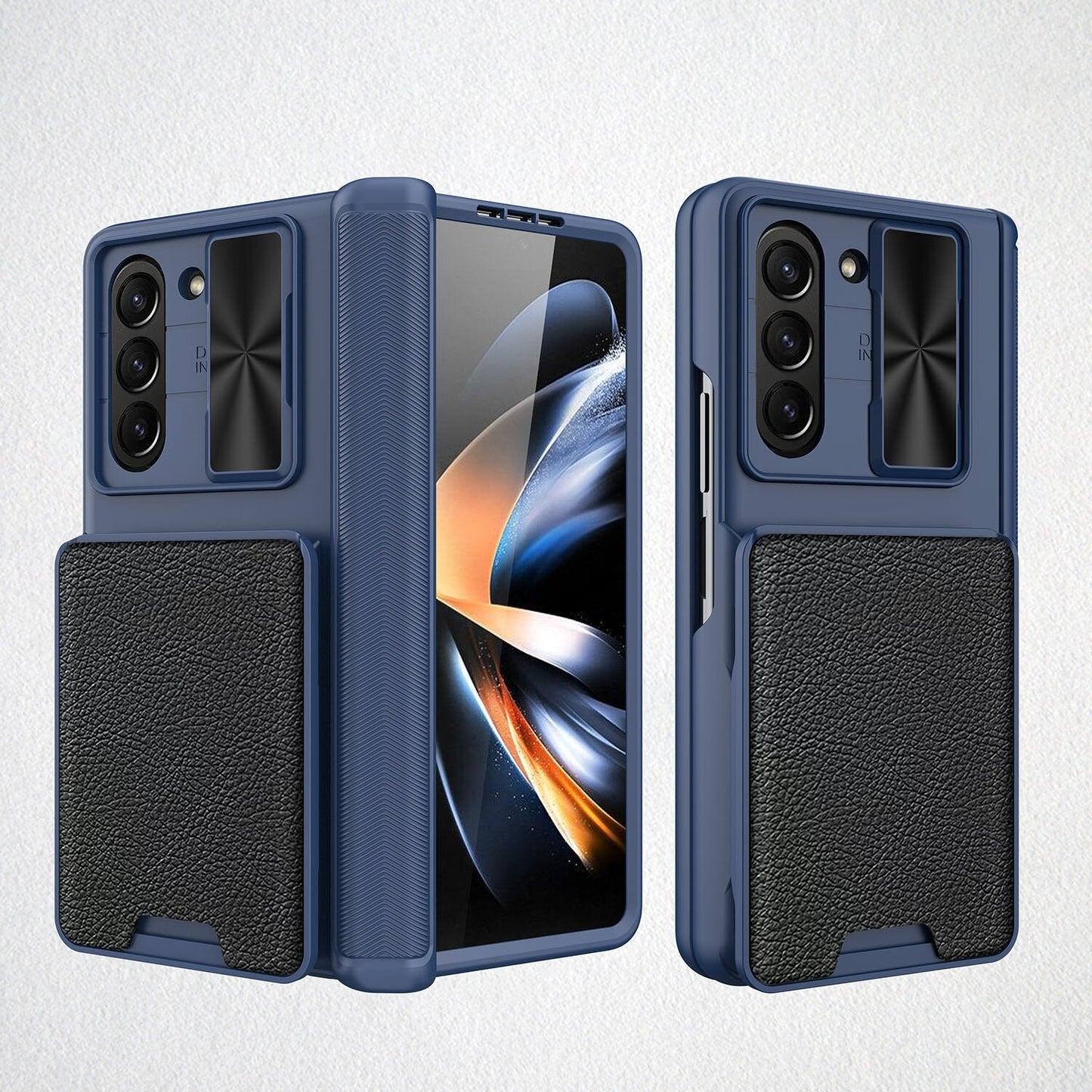 Premium Phone Case with Card Holder for Samsung Galaxy Z Fold 5