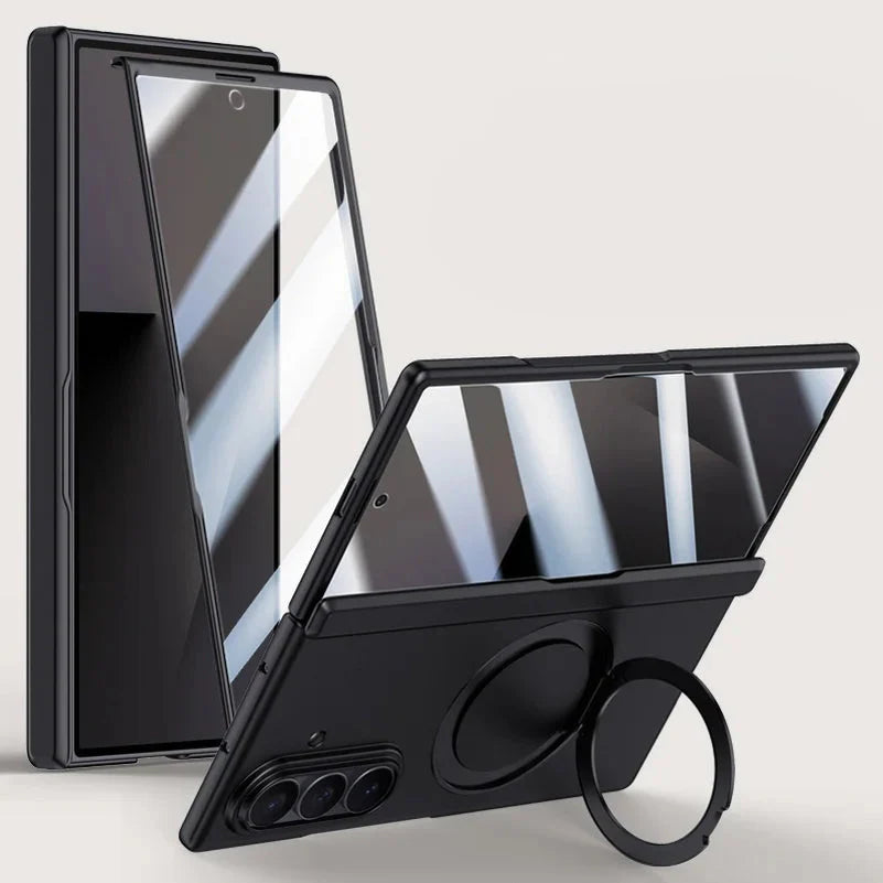 Strong Phone Case with Magnetic Ring and Screen Guard