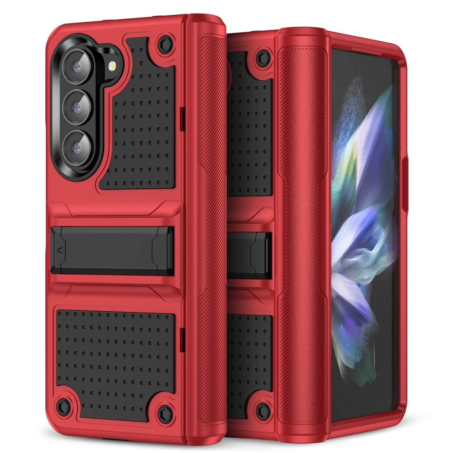 Protective Clear Stand Cover for Samsung Galaxy Z Fold 5