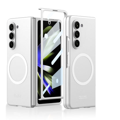 Clear Phone Case with Screen Protector for Galaxy Z Fold 5