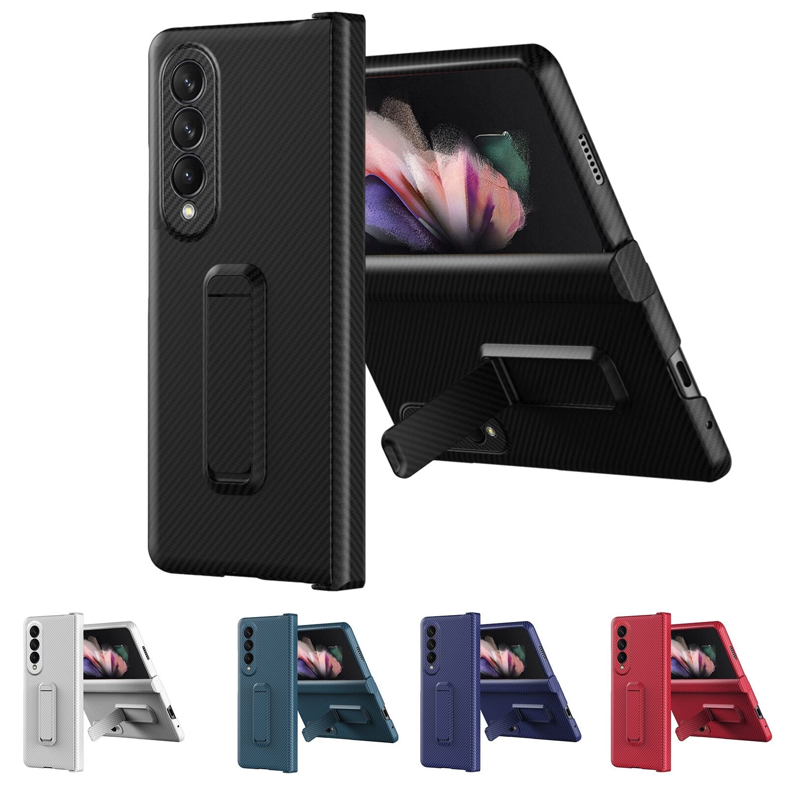 Slim Clear Case with Screen Guard for Samsung Galaxy Z Fold 4 - OmgCases