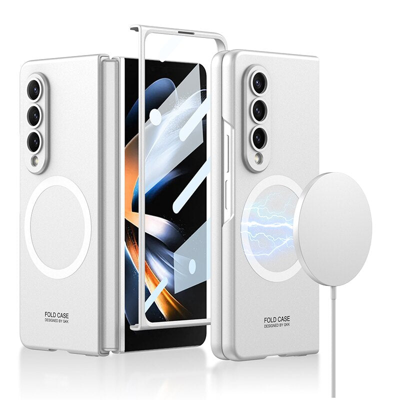 Slim Wireless Charging Cover For Samsung Galaxy Z Fold 4