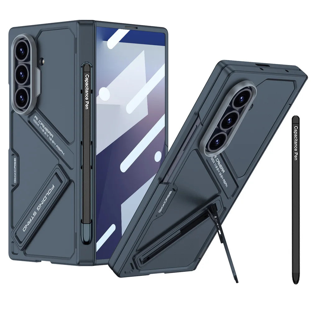 Tough Protective Phone Case with Stylus Holder