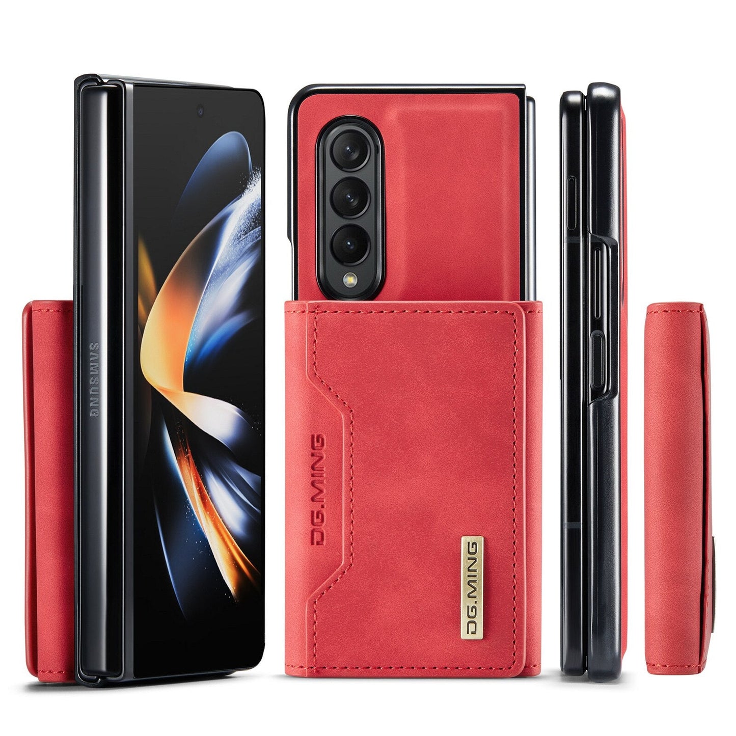 Premium Phone Wallet Cover For Samsung Galaxy Z Fold 5