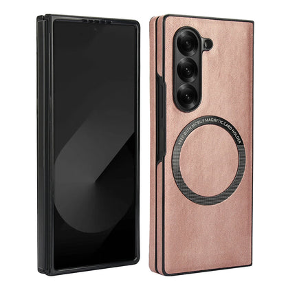 Thin Protective Leather Phone Cover with Shock Absorption