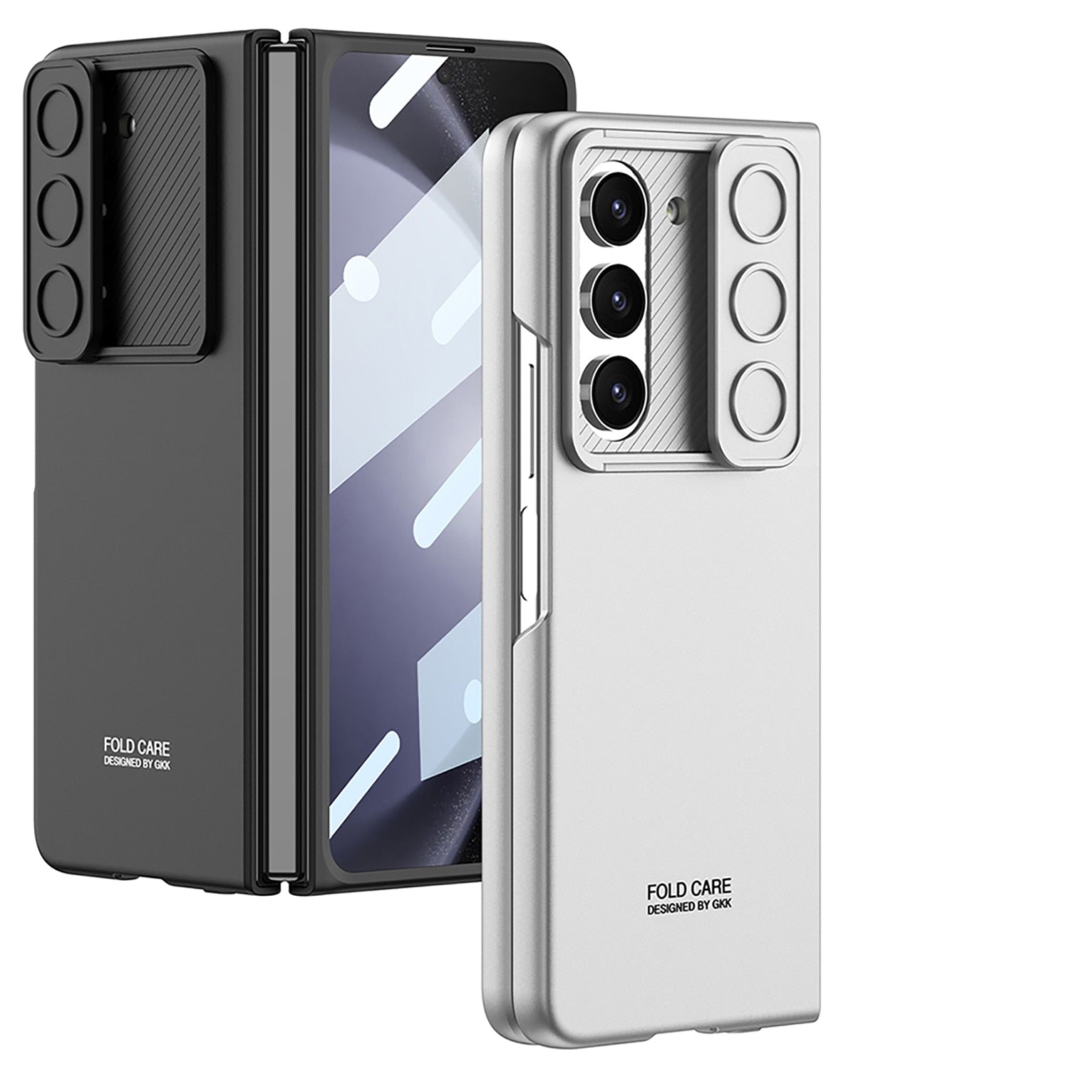 Durable Protective Cover with Camera Guard for Samsung Galaxy Z Fold 5 - OmgCases