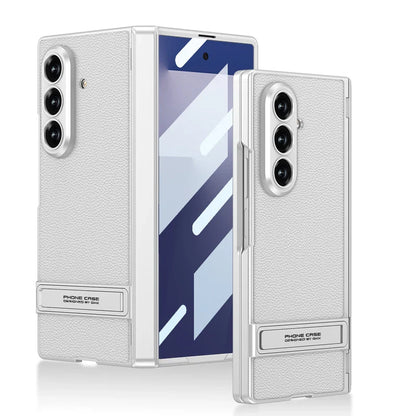 Premium Leather Flip Phone Cover For Z Fold 7