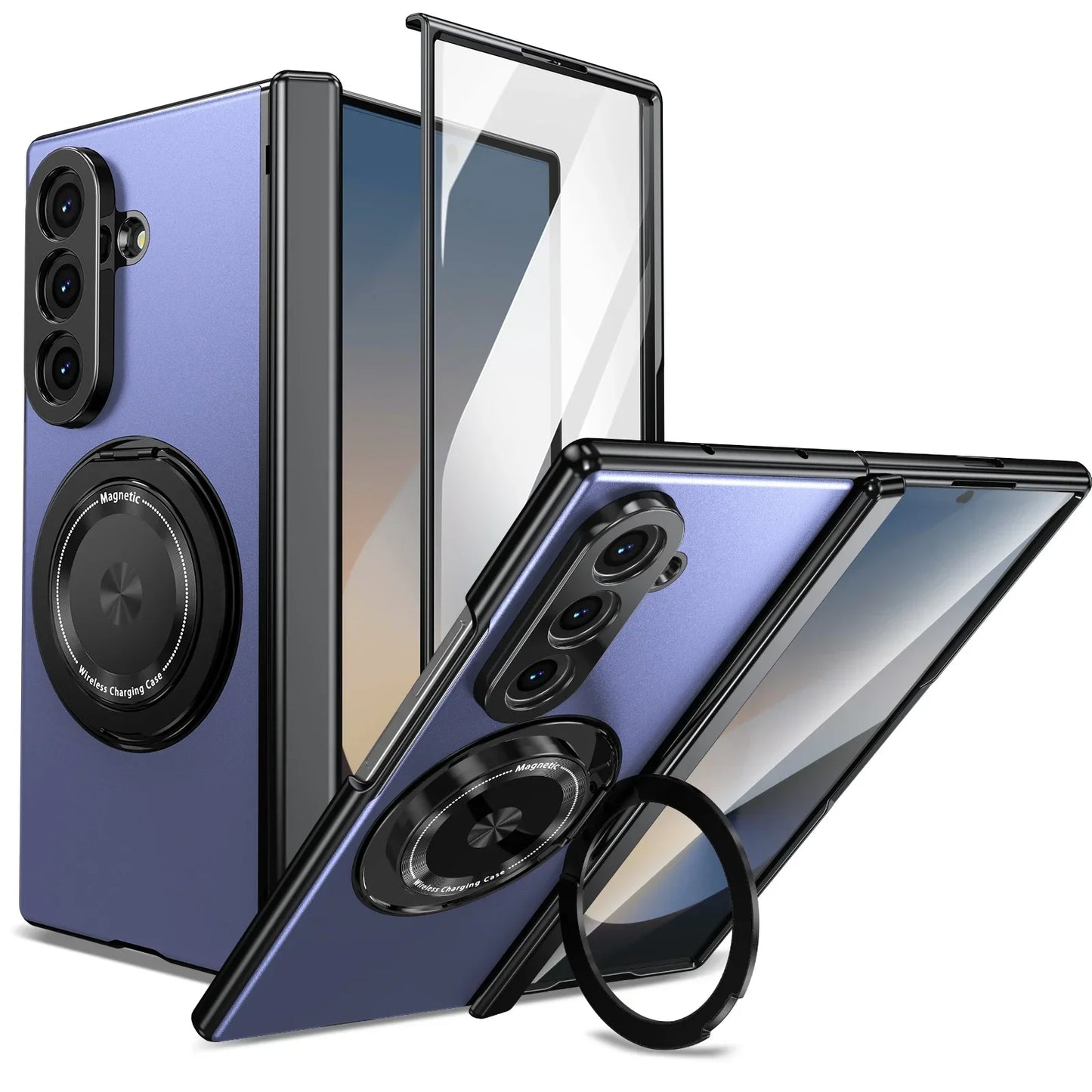 Strong Phone Case with Kickstand and Screen Guard