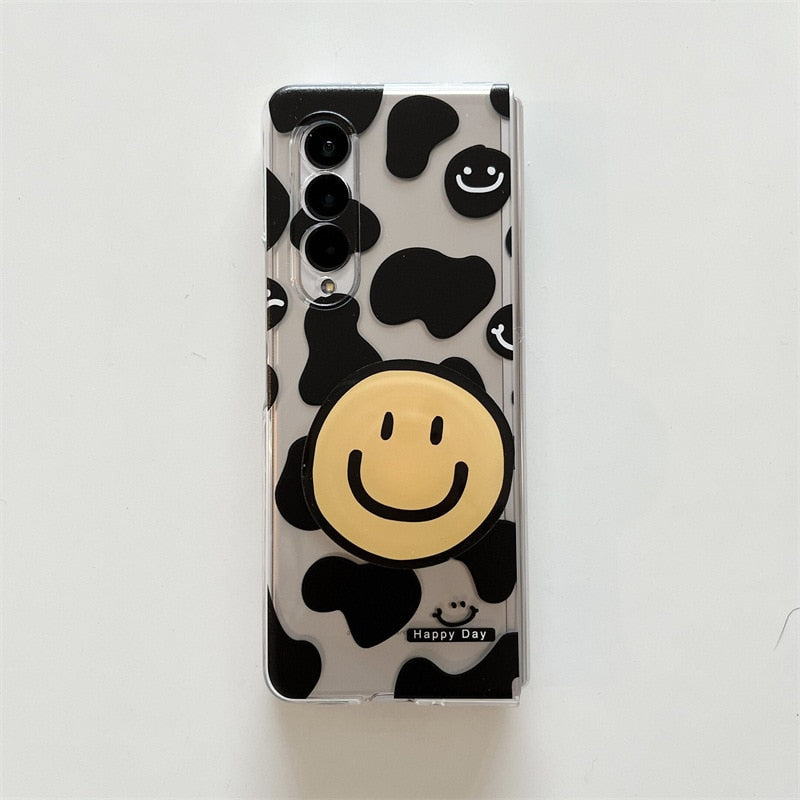 Fun Animal Cow Phone Case for Samsung Galaxy Z Fold 4