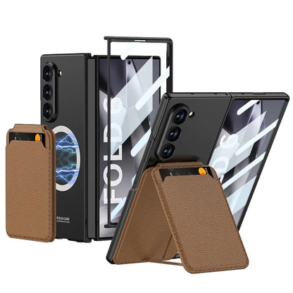 Premium Phone Cover with Card Slot for Samsung Z Fold 6