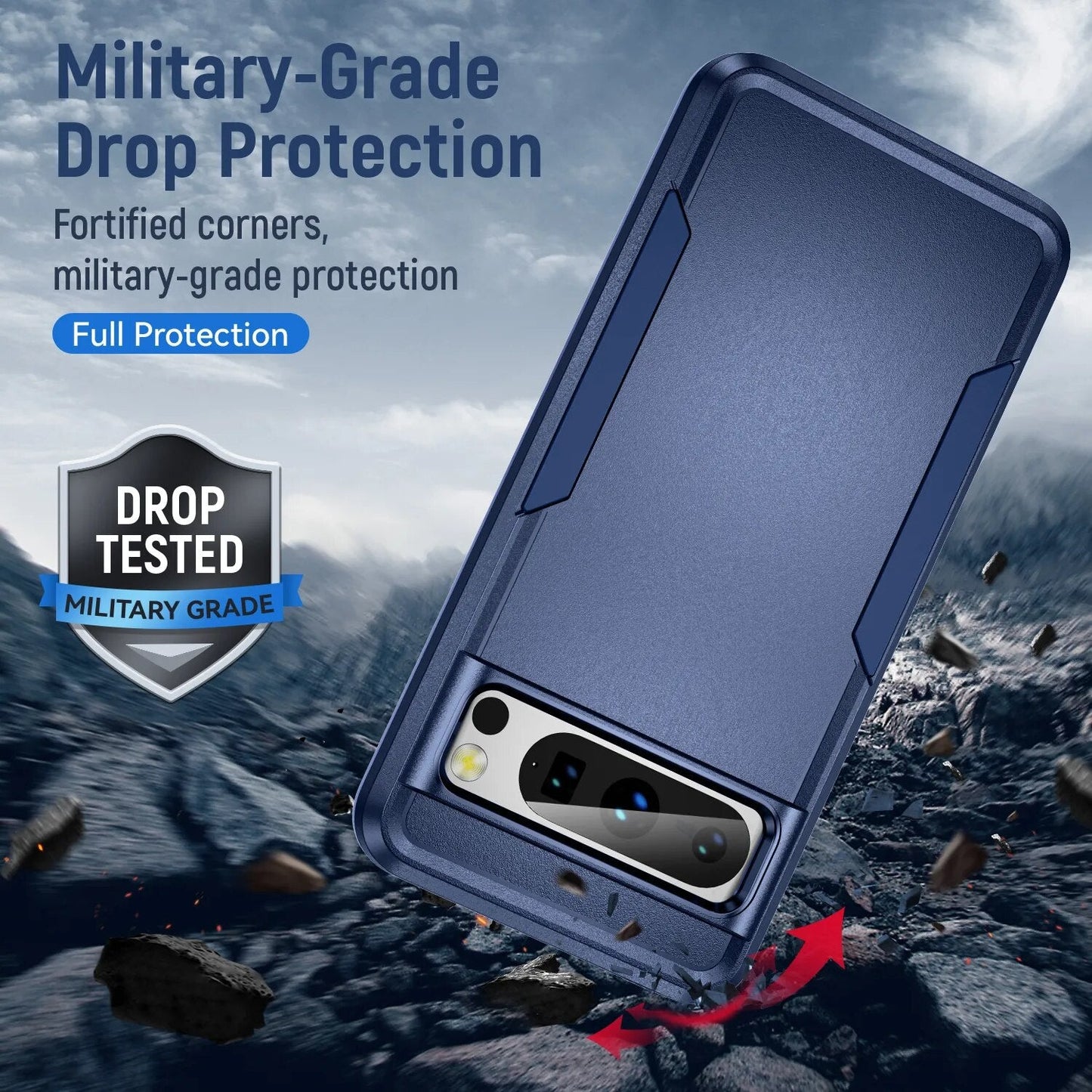 Durable Anti Scratch Case for Google Pixel 8 Series