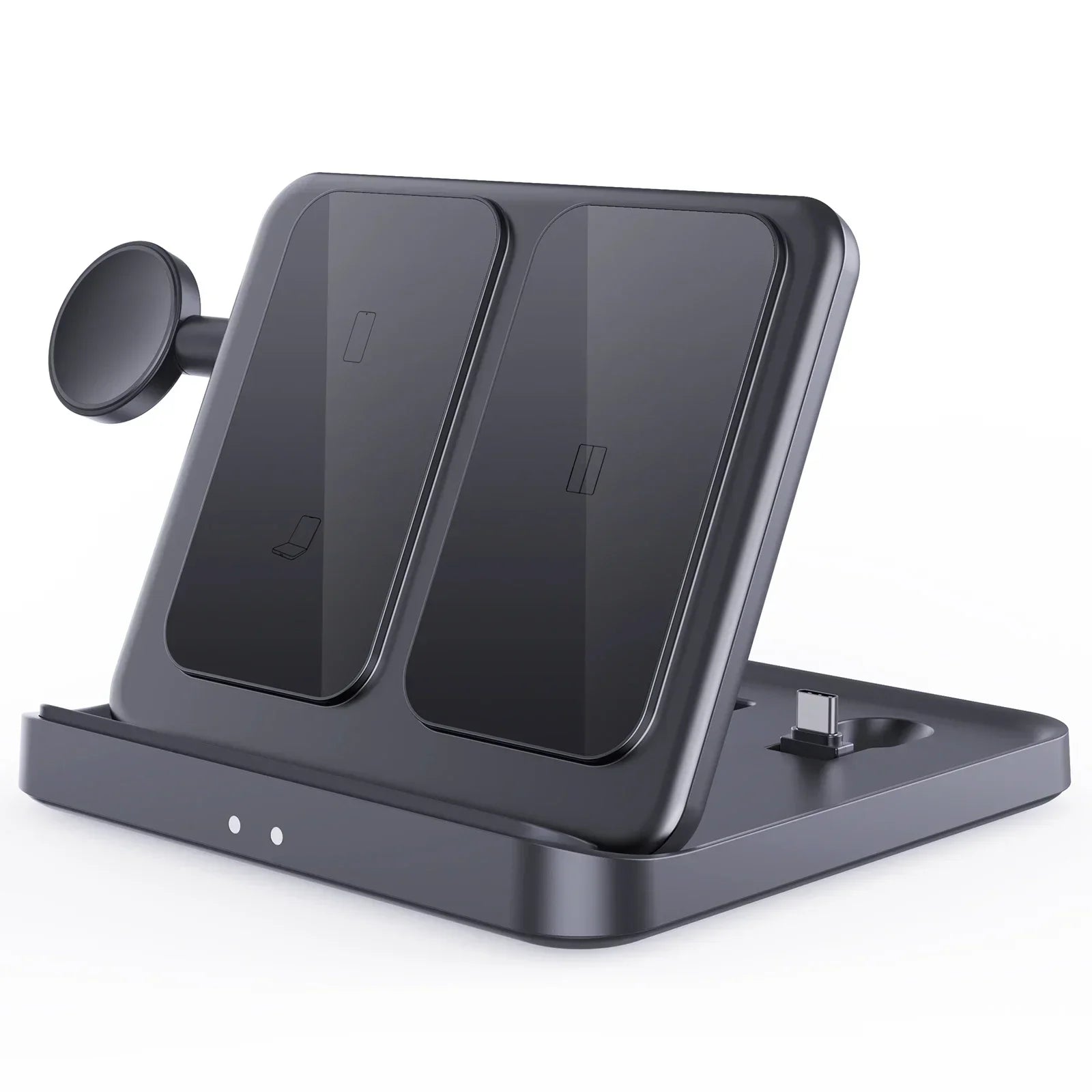 Compact 3 in 1 Fast Wireless Charging Pad - OmgCases
