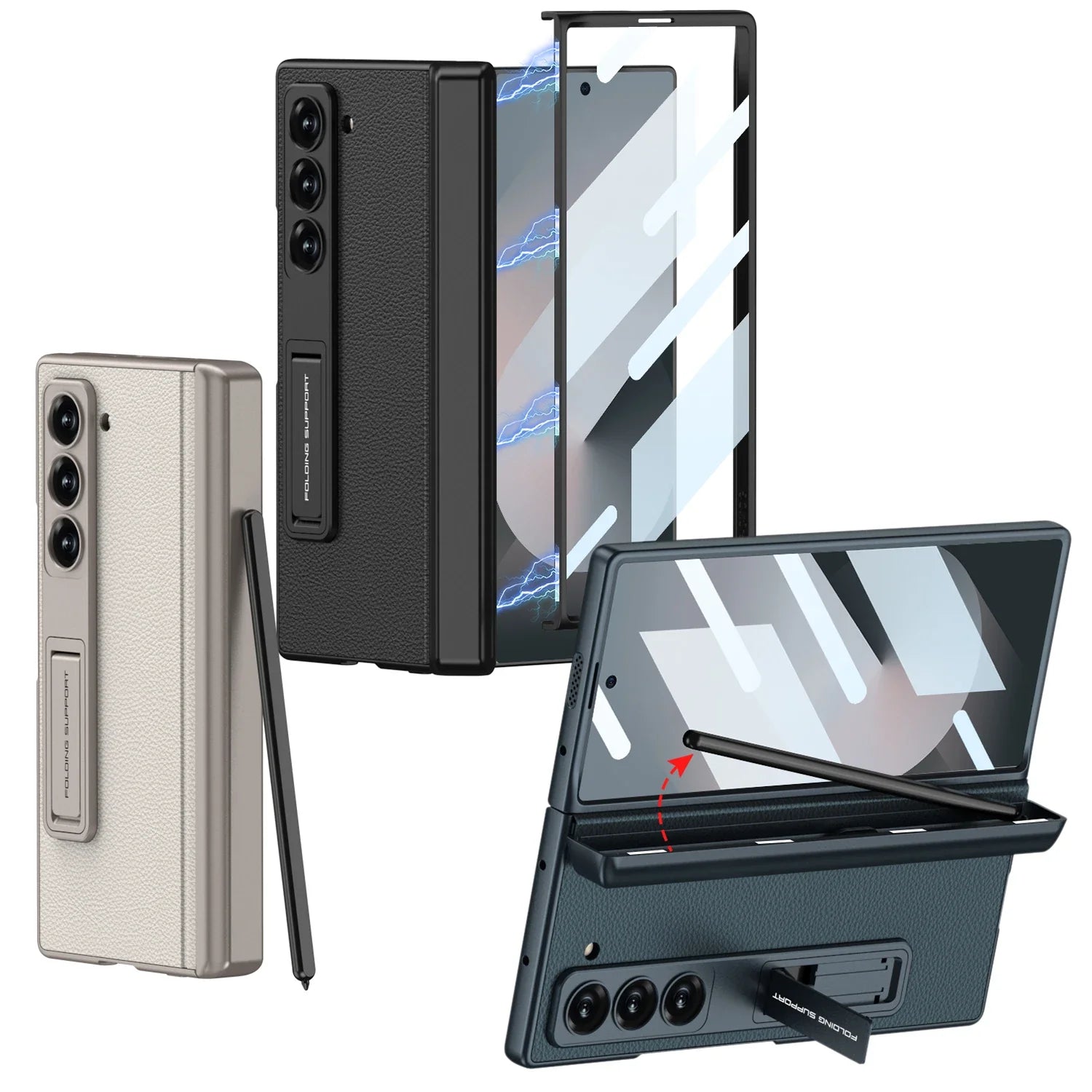 Premium Phone Cover with Kickstand for Samsung Galaxy Z Fold 6 - OmgCases